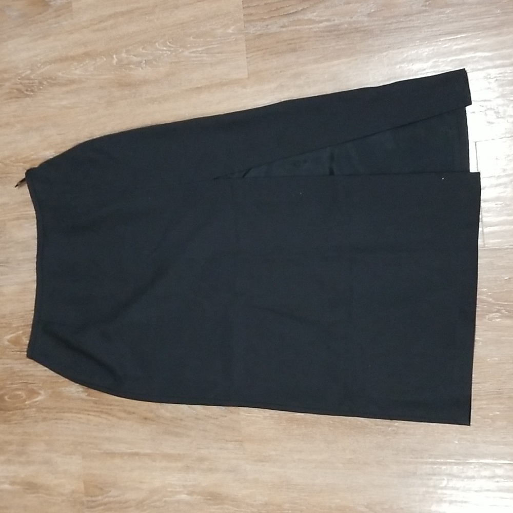 (14) Bianca Nygard Pure New Wool Slim Fit Pencil Skirt Business Formal Work